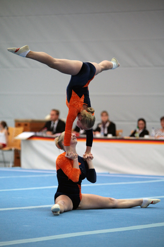 Louisa Meyer und Lisa Dankelmann