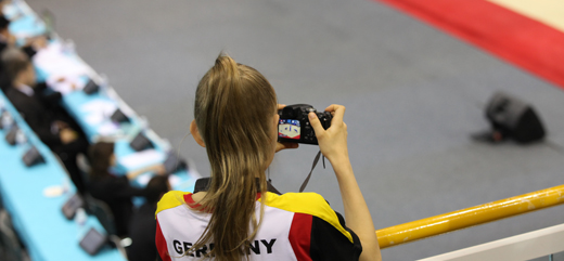 Die Deutschen waren bei den Finals der Sportakrobatik-WM zum Zuschauen verurteilt.